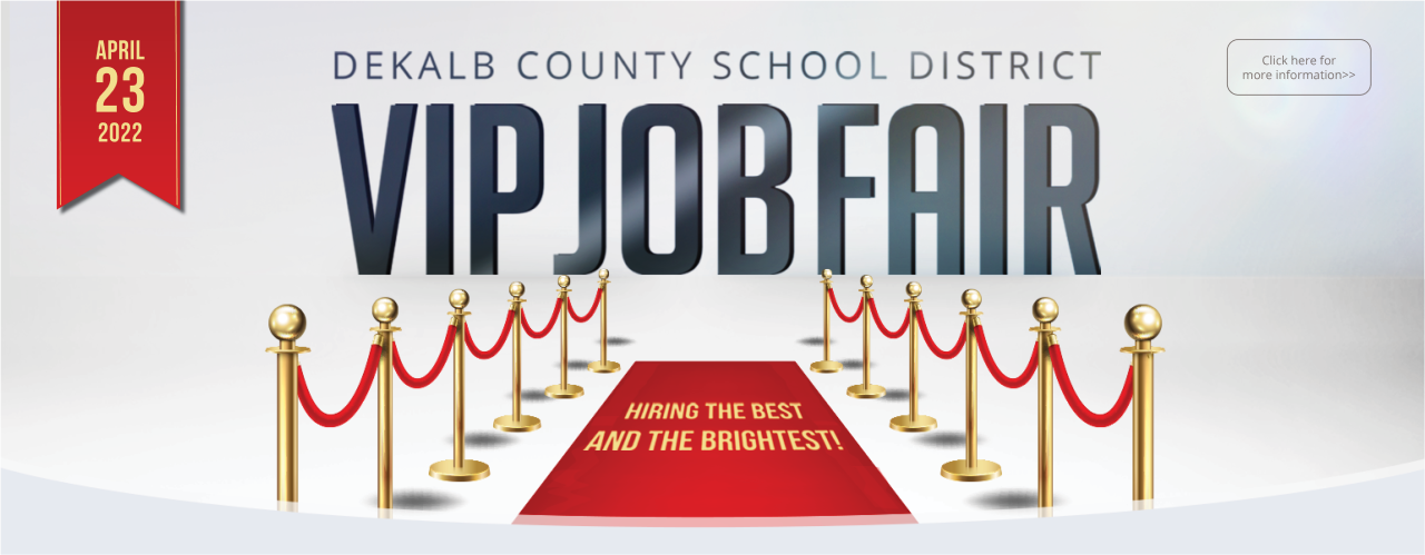 vip job fair web banner