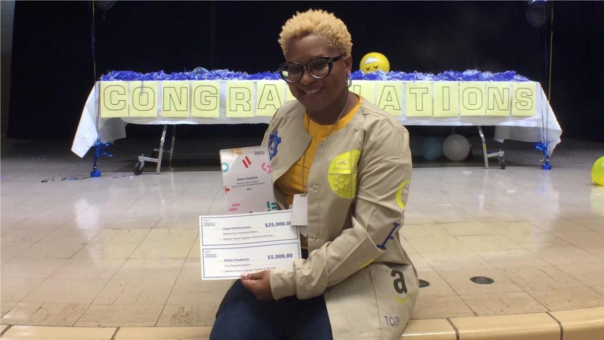 Chapel Hill Elementary Educator is “Future Engineer Teacher of the Year