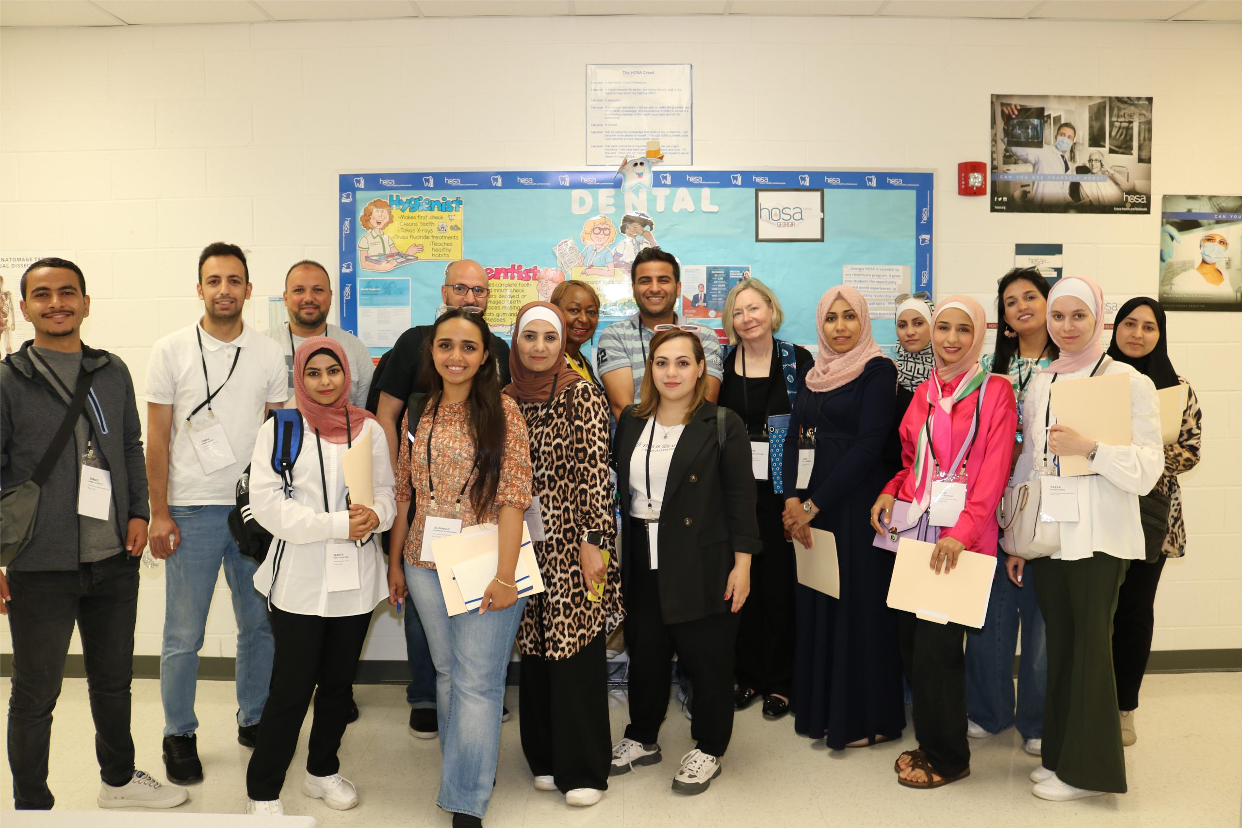 Jordanian Teachers visits DCSD Schools