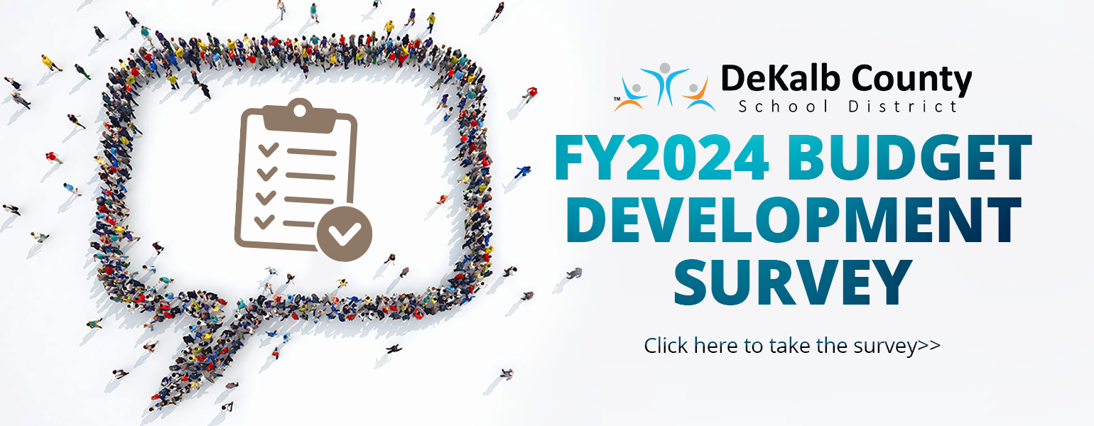 FY2024 budget input survey banner